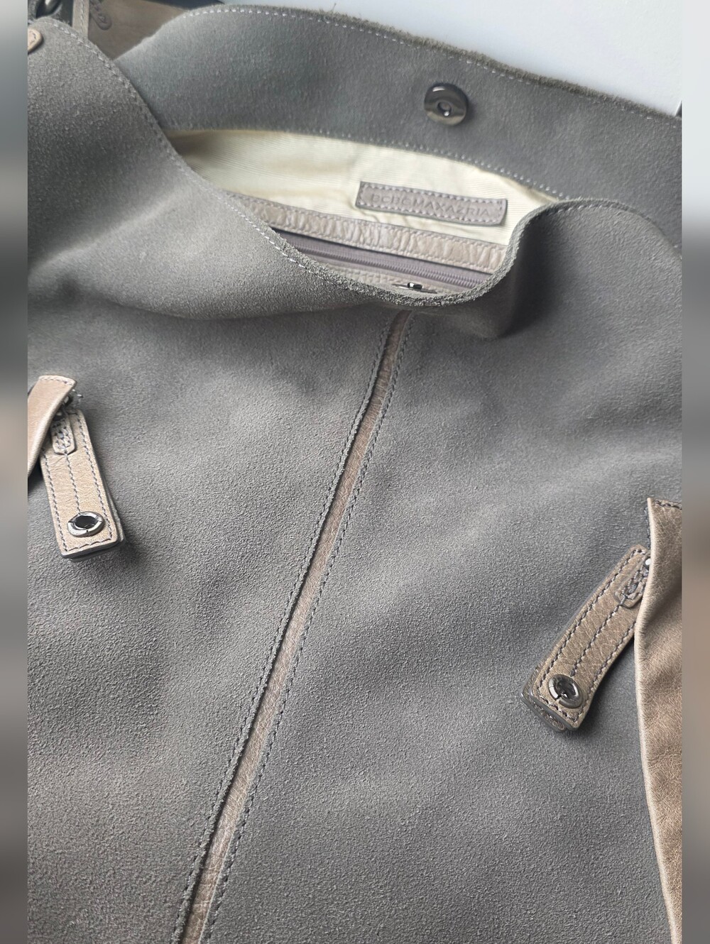 BCBGMAXAZRIA Real Suede Hobo Bag - Picture 5 of 14